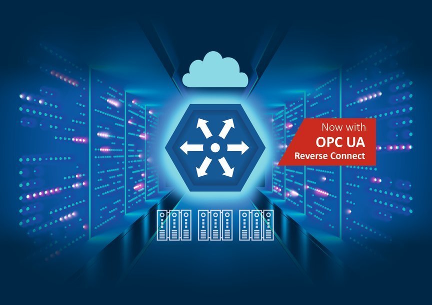 dataFEED OPC Suite Extended från Softing erbjuder ytterligare säkerhet för dataintegration med OPC UA Reverse Connect